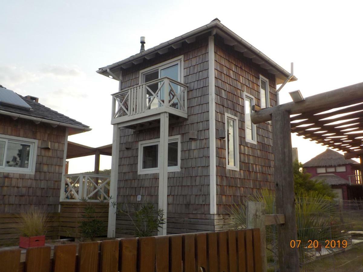 Las Escamadas Ecocottage Punta Del Diablo Buitenkant foto